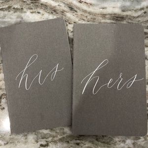 His and Hers Vow Books